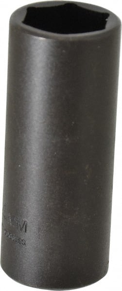 Proto - 1/2" Drive 24mm Deep Thin Wall Impact Socket - 6 Points, 3-1/2" OAL - Exact Tooling