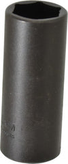 Proto - 1/2" Drive 24mm Deep Thin Wall Impact Socket - 6 Points, 3-1/2" OAL - Exact Tooling