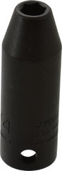 Proto - 3/8" Drive 1/4" Deep Thin Wall Impact Socket - 6 Points, 2" OAL - Exact Tooling