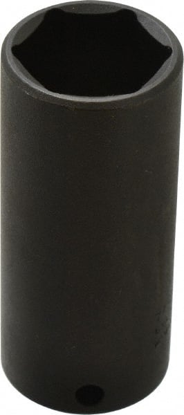 Proto - 3/8" Drive 15/16" Deep Thin Wall Impact Socket - 6 Points, 2-7/8" OAL - Exact Tooling