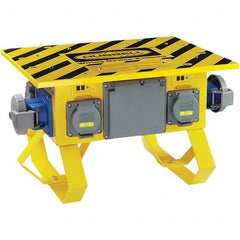 Hubbell Wiring Device-Kellems - GFCI Cords & Power Distribution Centers Mount Type: Floor Number of Outlets: 7 - Exact Tooling