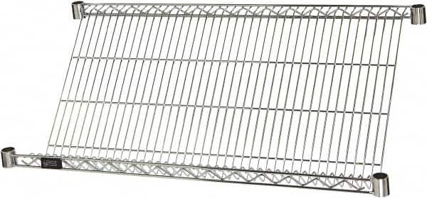 Quantum Storage - 1 Shelf Wire Shelving Unit - 36" Wide x 18" Deep x 1" High, - Exact Tooling