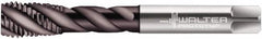 Walter-Prototyp - 3/4-16 UNF, 4 Flute, Hardlube Finish, Powdered Metal Spiral Point Tap - Plug Chamfer, Right Hand Thread, 109.98mm OAL, 23.98mm Thread Length, 14.99mm Shank Diam, 2B Class of Fit, Series AEP2326002 - Exact Tooling