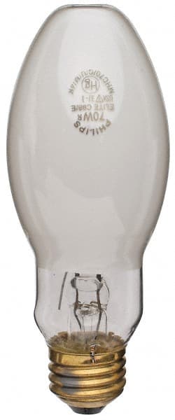Philips - 70 Watt High Intensity Discharge Commercial/Industrial Medium Screw Lamp - 4,200°K Color Temp, 6,800 Lumens, ED17, 20,000 hr Avg Life - Exact Tooling