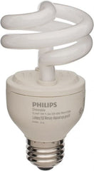 Philips - 14 Watt Fluorescent Residential/Office Medium Screw Lamp - 2,700°K Color Temp, 950 Lumens, 120 Volts, EL/mDT, 10,000 hr Avg Life - Exact Tooling