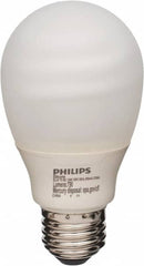 Philips - 14 Watt Fluorescent Residential/Office Medium Screw Lamp - 2,700°K Color Temp, 800 Lumens, 120 Volts, Twister, 8,000 hr Avg Life - Exact Tooling
