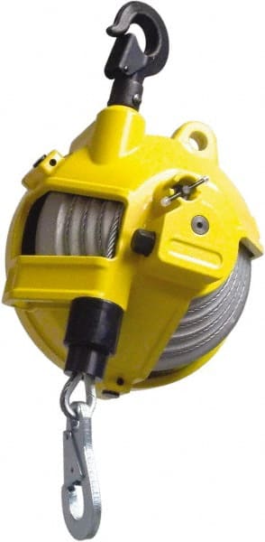 Nasco - 19.8 Lb Load Capacity, 60" Travel Distance, Tool Balancer - Steel Cable, Aluminum Housing, Tension Adjustment - Exact Tooling