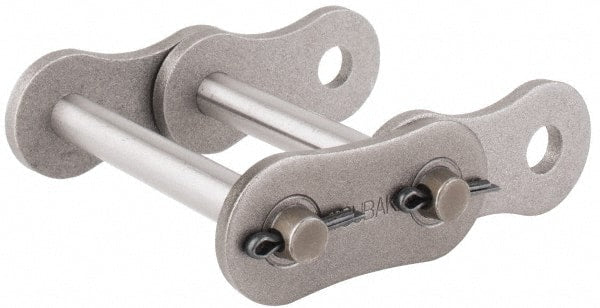 U.S. Tsubaki - 1-1/2" Pitch, ANSI 120-2, Cottered Roller Chain Connecting Link - For Use with Double Strand Chain - Exact Tooling