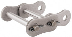 U.S. Tsubaki - 1-1/2" Pitch, ANSI 120-2, Cottered Roller Chain Connecting Link - For Use with Double Strand Chain - Exact Tooling