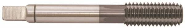 Balax - 7/16-20 UNF 2B H7 Thread Limit Bottoming Thread Forming Tap - Powdered Metal High Speed Steel, TiCN Finish, 3-5/32" OAL, 0.95" Thread Length, Right Hand Thread, Series BXSTEEL - Exact Tooling