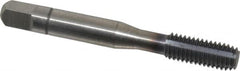 Balax - M8x1.25 Metric Coarse 6H D10 Thread Limit Bottoming Thread Forming Tap - Powdered Metal High Speed Steel, TiCN Finish, 2-23/32" OAL, 0.88" Thread Length, Right Hand Thread, Series BXSTEEL - Exact Tooling