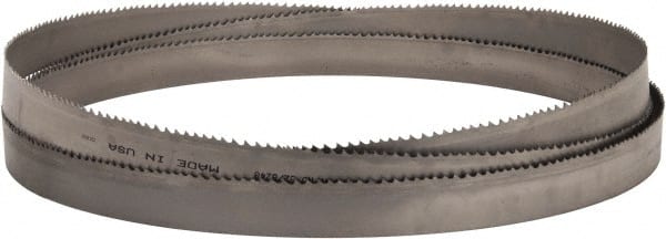 Lenox - 3 to 4 TPI, 15' 6" Long x 1-1/2" Wide x 0.05" Thick, Welded Band Saw Blade - Bi-Metal, Toothed Edge, Raker Tooth Set, Flexible Back, Contour Cutting - Exact Tooling