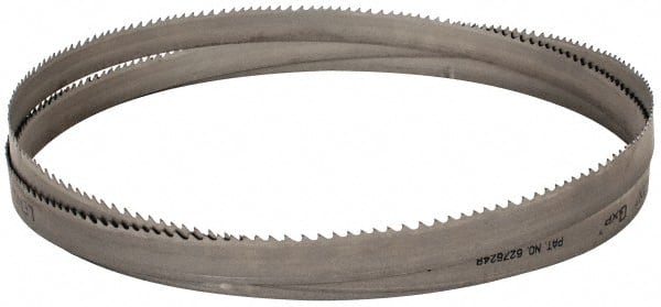 Lenox - 3 to 4 TPI, 12' Long x 1" Wide x 0.035" Thick, Welded Band Saw Blade - Bi-Metal, Toothed Edge, Raker Tooth Set, Flexible Back, Contour Cutting - Exact Tooling