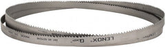 Lenox - 3 to 4 TPI, 14' 10" Long x 1" Wide x 0.035" Thick, Welded Band Saw Blade - Bi-Metal, Toothed Edge, Raker Tooth Set, Flexible Back, Contour Cutting - Exact Tooling