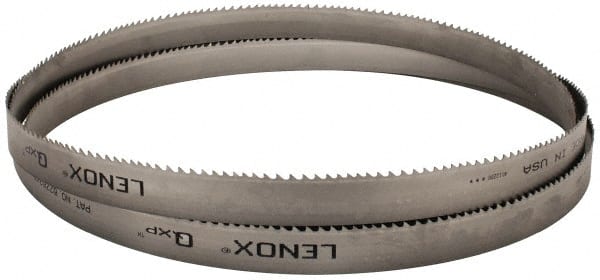 Lenox - 4 to 6 TPI, 10' 10-1/2" Long x 1" Wide x 0.035" Thick, Welded Band Saw Blade - Bi-Metal, Toothed Edge, Raker Tooth Set, Flexible Back, Contour Cutting - Exact Tooling