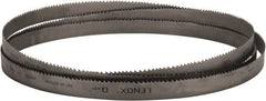Lenox - 3 to 4 TPI, 15' 6" Long x 1-1/4" Wide x 0.042" Thick, Welded Band Saw Blade - Bi-Metal, Toothed Edge, Raker Tooth Set, Flexible Back, Contour Cutting - Exact Tooling