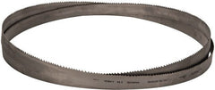 Lenox - 3 to 4 TPI, 18' 10" Long x 1-1/2" Wide x 0.05" Thick, Welded Band Saw Blade - Bi-Metal, Toothed Edge, Raker Tooth Set, Flexible Back, Contour Cutting - Exact Tooling