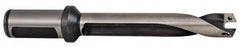 Allied Machine and Engineering - 0.5512" to 0.5902" Diam 3xD 45mm Max Depth Helical Flute Spade Drill - Exact Tooling
