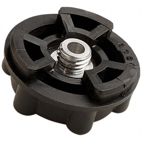 3M - 1/4" Max Diam, Abrasive Disc Retainer Nut - 5/8-11 Male - Exact Tooling