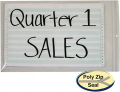 C-LINE - 16-3/4" Long x 13" Wide x 16-3/4" High, 0.004 mil Thick, Self Seal Antistatic Poly Bag - Clear, Heavyweight Grade - Exact Tooling