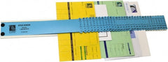 C-LINE - 23-1/2 x 2-1/2 x 5/8", Letter Size, Blue, Indexed Sorters - Has Index Tabs, 1 per Box - Exact Tooling