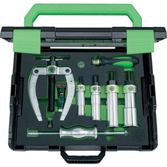 KUKKO - 1 Piece, 1-1/8 to 2-3/4" Spread, Blind Hole Puller Set - 1 Jaws, 5-1/4" Reach - Exact Tooling