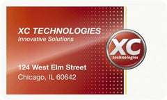 FELLOWES - 100 Piece, 5mm Thick, Business Card/ID Protectors Pouch - 3" Wide x 2" High - Exact Tooling