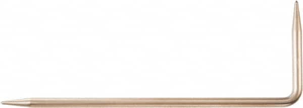 Ampco - 15/16" Offset Nonsparking Punch - 17-3/4" OAL, Nickel Aluminum Bronze - Exact Tooling