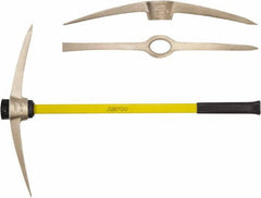 Ampco - 123 oz Head Railroad Pick - 37" OAL, Fiberglass - Exact Tooling