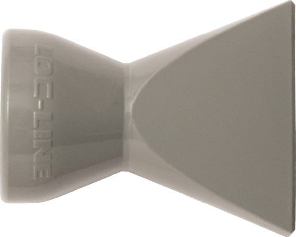Loc-Line - 1/2" Hose Inside Diam x 1-1/4" Nozzle Diam, Coolant Hose Nozzle - Unthreaded, for Use with Loc-Line Modular Hose System, 20 Pieces - Exact Tooling