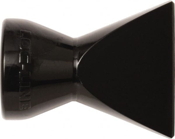 Loc-Line - 1/2" Hose Inside Diam x 1-1/4" Nozzle Diam, Coolant Hose Nozzle - Unthreaded, for Use with Loc-Line Modular Hose System, 20 Pieces - Exact Tooling