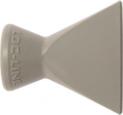 Loc-Line - 1/4" Hose Inside Diam x 1" Nozzle Diam, Coolant Hose Nozzle - Unthreaded, for Use with Loc-Line Modular Hose System, 20 Pieces - Exact Tooling