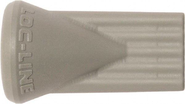 Loc-Line - 1/4" Hose Inside Diam, Coolant Hose Nozzle - Unthreaded, for Use with Loc-Line Modular Hose System, 20 Pieces - Exact Tooling