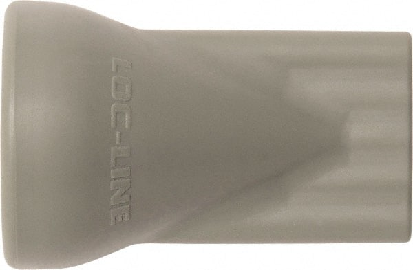 Loc-Line - 1/2" Hose Inside Diam x 1/8" Nozzle Diam, Coolant Hose Nozzle - Unthreaded, for Use with Loc-Line Modular Hose System, 20 Pieces - Exact Tooling