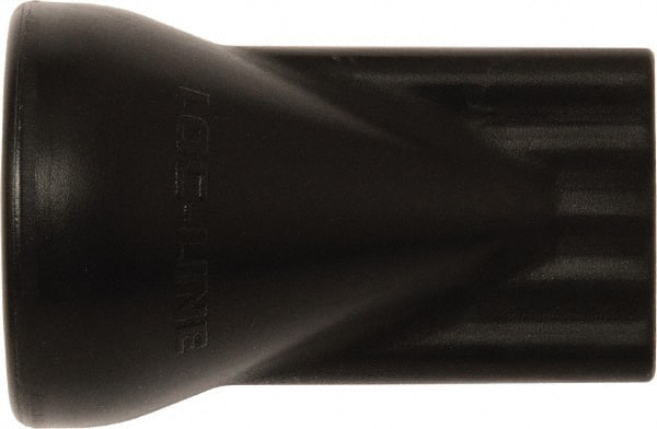 Loc-Line - 1/2" Hose Inside Diam x 1/8" Nozzle Diam, Coolant Hose Nozzle - Unthreaded, for Use with Loc-Line Modular Hose System, 20 Pieces - Exact Tooling