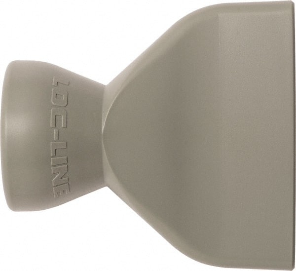 Loc-Line - 1/2" Hose Inside Diam x 1/8" Nozzle Diam, Coolant Hose Nozzle - Unthreaded, for Use with Loc-Line Modular Hose System, 20 Pieces - Exact Tooling