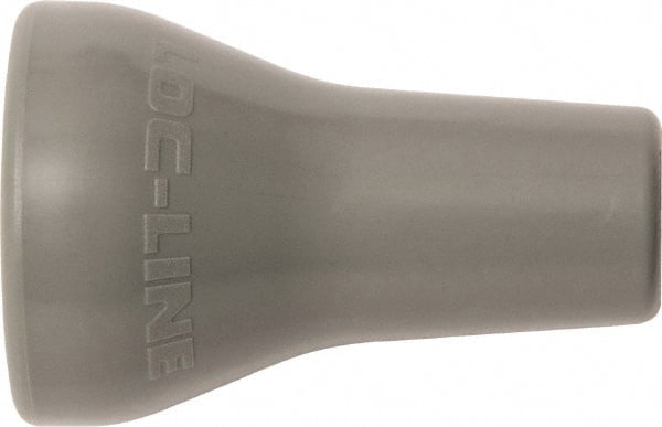 Loc-Line - 1/2" Hose Inside Diam x 3/8" Nozzle Diam, Coolant Hose Nozzle - Unthreaded, for Use with Loc-Line Modular Hose System, 50 Pieces - Exact Tooling