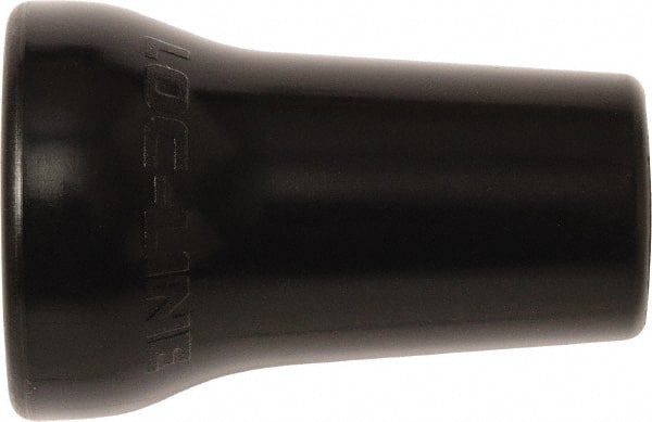 Loc-Line - 1/2" Hose Inside Diam x 1/2" Nozzle Diam, Coolant Hose Nozzle - Unthreaded, for Use with Loc-Line Modular Hose System, 50 Pieces - Exact Tooling
