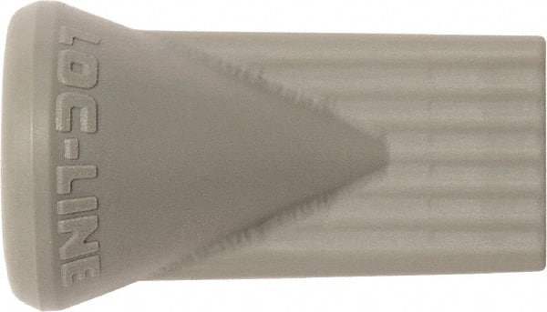 Loc-Line - 1/4" Hose Inside Diam, Coolant Hose Nozzle - Unthreaded, for Use with Loc-Line Modular Hose System, 20 Pieces - Exact Tooling