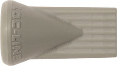 Loc-Line - 1/4" Hose Inside Diam, Coolant Hose Nozzle - Unthreaded, for Use with Loc-Line Modular Hose System, 20 Pieces - Exact Tooling