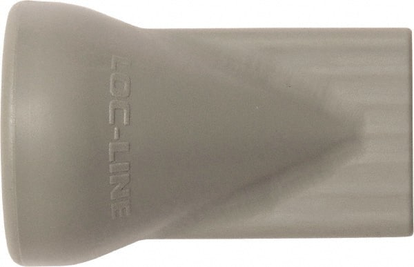 Loc-Line - 1/2" Hose Inside Diam, Coolant Hose Nozzle - Unthreaded, for Use with Loc-Line Modular Hose System, 20 Pieces - Exact Tooling