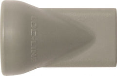 Loc-Line - 1/2" Hose Inside Diam x 1/8" Nozzle Diam, Coolant Hose Nozzle - Unthreaded, for Use with Loc-Line Modular Hose System, 20 Pieces - Exact Tooling