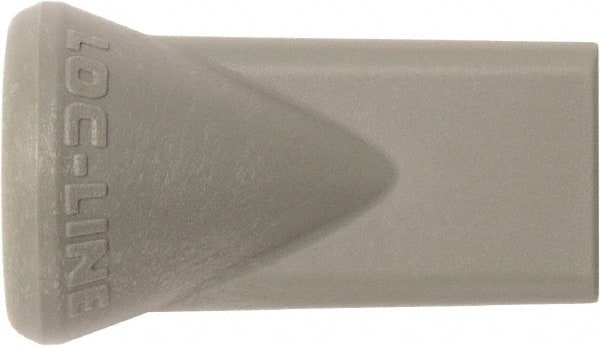 Loc-Line - 1/4" Hose Inside Diam, Coolant Hose Nozzle - Unthreaded, for Use with Loc-Line Modular Hose System, 20 Pieces - Exact Tooling