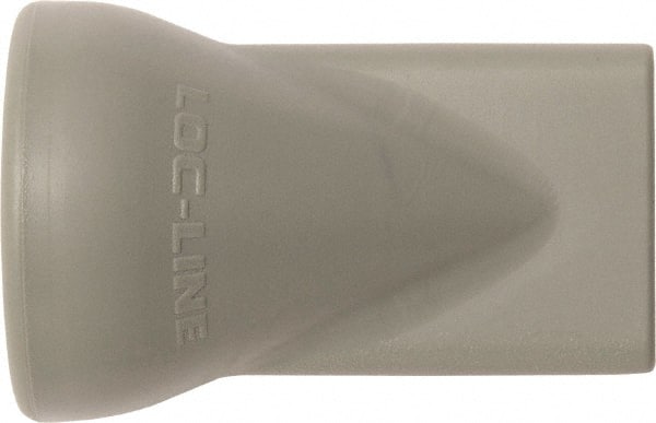 Loc-Line - 1/2" Hose Inside Diam, Coolant Hose Nozzle - Unthreaded, for Use with Loc-Line Modular Hose System, 20 Pieces - Exact Tooling