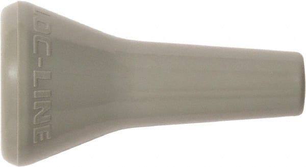 Loc-Line - 1/4" Hose Inside Diam x 1/8" Nozzle Diam, Coolant Hose Nozzle - Unthreaded, for Use with Loc-Line Modular Hose System, 50 Pieces - Exact Tooling