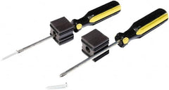 Mag-Mate - 1-1/8" Long x 1-1/8" Wide x 1-1/8" High, Magnetizer & Demagnetizer - 1-1/8" Deep, 0.38" Ring Opening - Exact Tooling