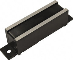 Mag-Mate - 240 Max Pull Force Lb, 5-1/4" Long x 1-1/4" Wide x 1-3/8" Thick, End Mount, Ceramic Fixture Magnet - 480°F Max Operating Temp, Grade 8 Ceramic, Steel Housing - Exact Tooling