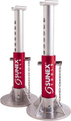 Sunex Tools - 6,000 Lb Capacity Jack Stand - 10.6 to 15.4" High - Exact Tooling