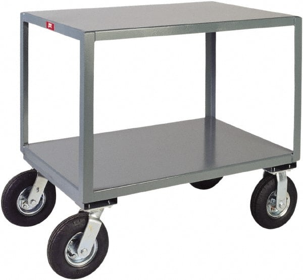 Jamco - Vibration Reduction Mobile Table - Steel, Gray, 48" Long x 36" Deep x 34" High - Exact Tooling