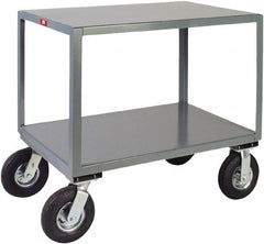 Jamco - Vibration Reduction Mobile Table - Steel, Gray, 36" Long x 24" Deep x 34" High - Exact Tooling
